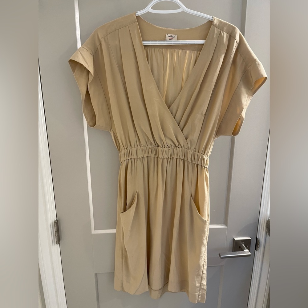 Wilfred 100% silk dress
